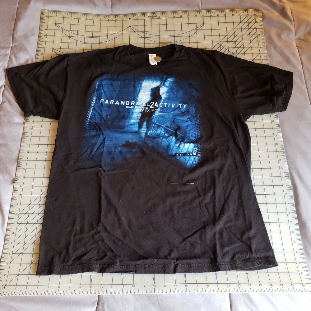 2010 Paranormal Activity 2 movie premiere t shirt